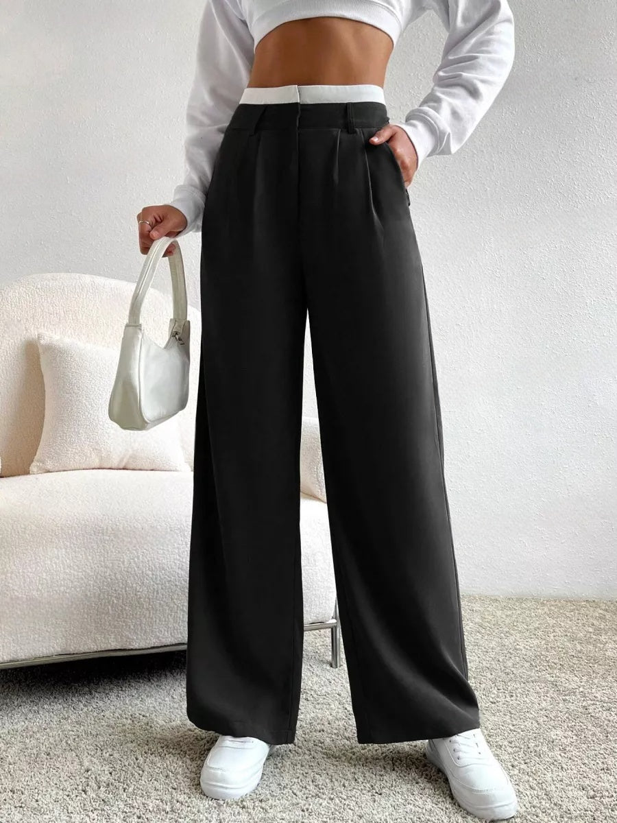 Wide-Leg Summer Palazzo Trousers for Women