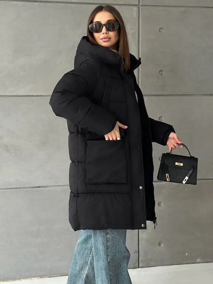 Women’s Winter Quilted Coat – Urban & Chic Style