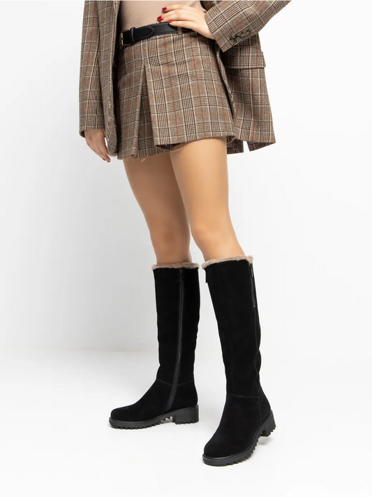 Zorelis Women’s High Winter Boots – Warm, Non-Slip, Waterproof Design