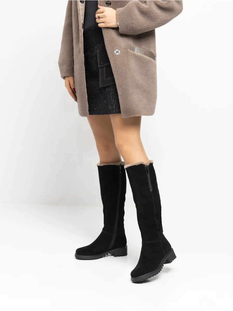 Zorelis Women’s High Winter Boots – Warm, Non-Slip, Waterproof Design