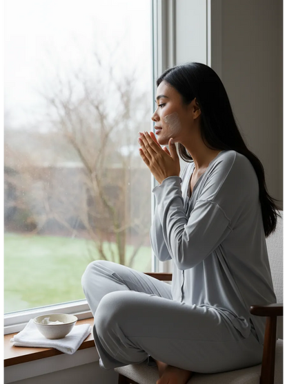 Oversized Loungewear Pajama Set with Pants for Women