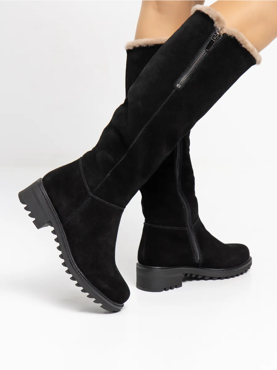 Zorelis Women’s High Winter Boots – Warm, Non-Slip, Waterproof Design