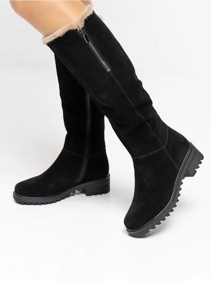 Zorelis Women’s High Winter Boots – Warm, Non-Slip, Waterproof Design