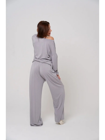 Cotton & Viscose Home Loungewear Pajama Set for Women