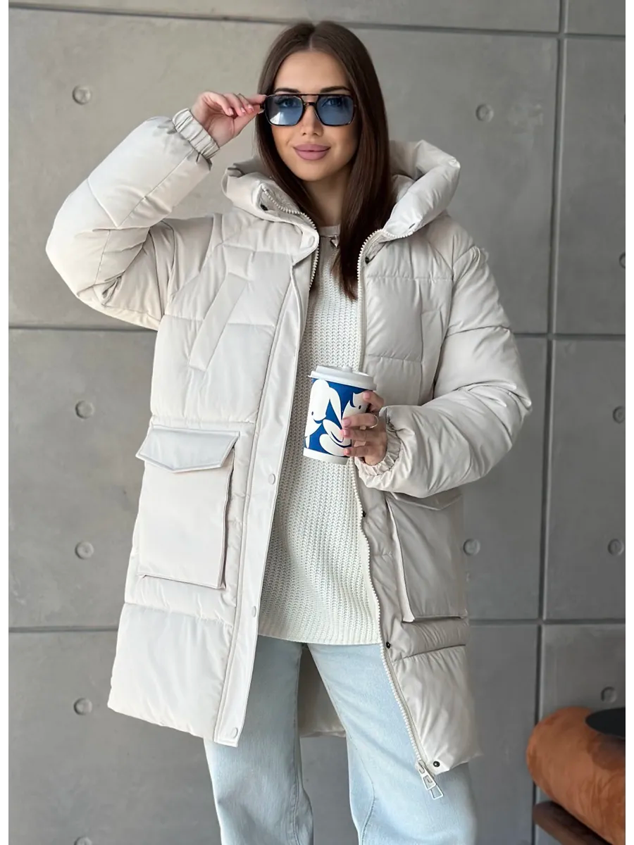 Women’s Winter Quilted Coat – Urban & Chic Style