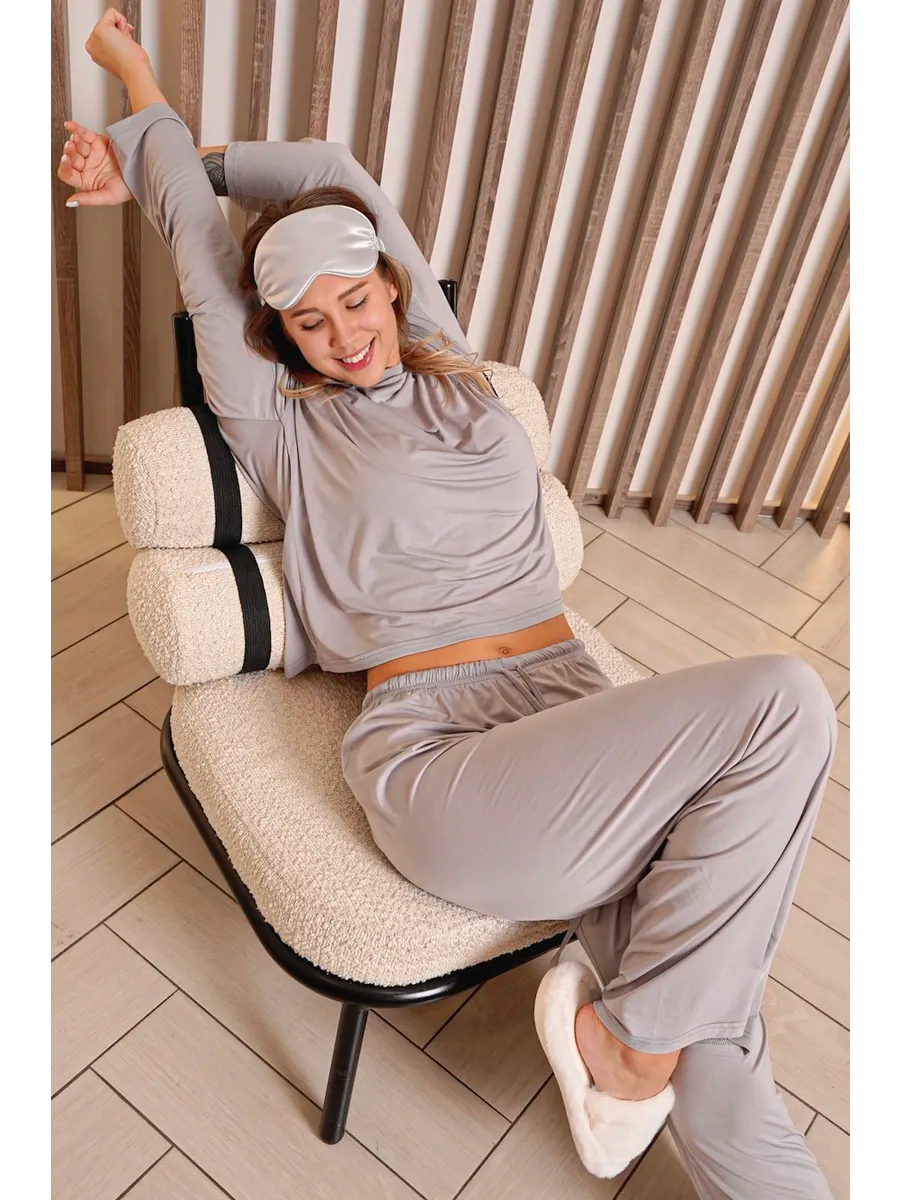 Cotton & Viscose Home Loungewear Pajama Set for Women