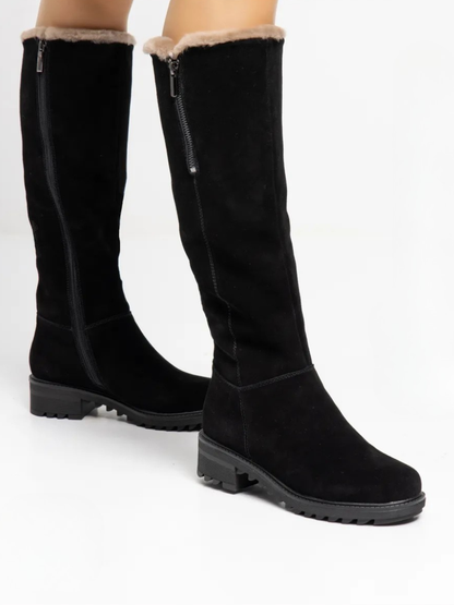 Zorelis Women’s High Winter Boots – Warm, Non-Slip, Waterproof Design