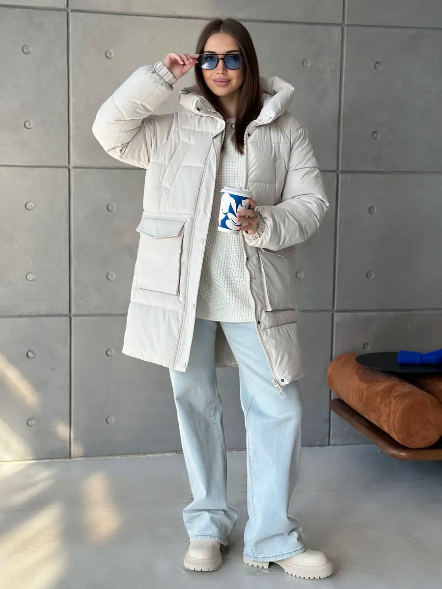 Women’s Winter Quilted Coat – Urban & Chic Style