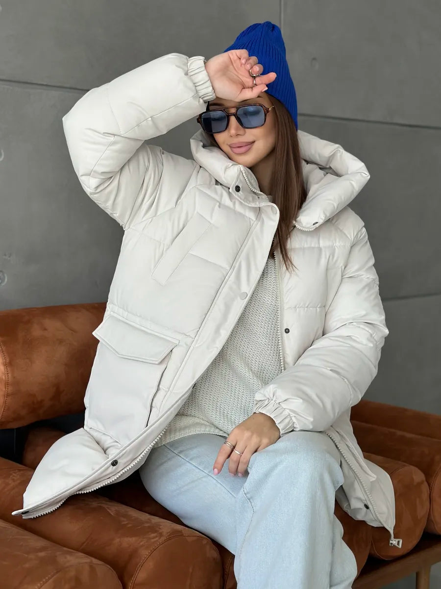 Women’s Winter Quilted Coat – Urban & Chic Style
