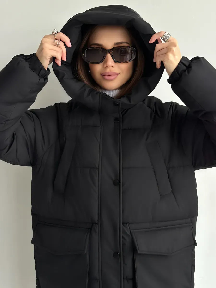 Women’s Winter Quilted Coat – Urban & Chic Style