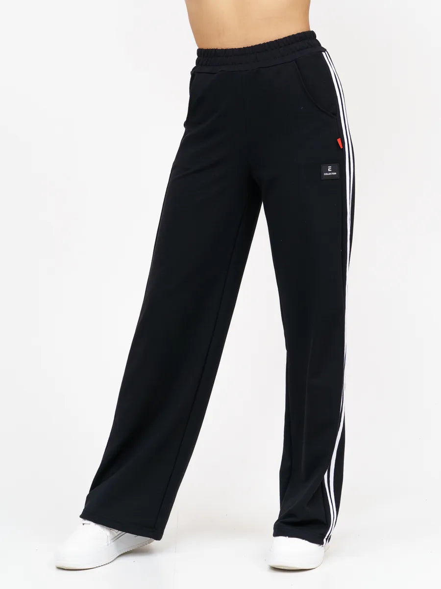 Women’s Straight Palazzo Sweatpants – Drawstring Waist, Comfortable Fit