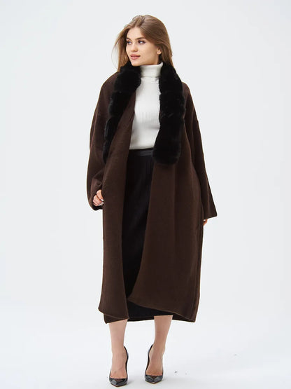 Long Warm Cardigan for Women