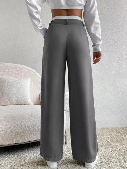 Wide-Leg Summer Palazzo Trousers for Women