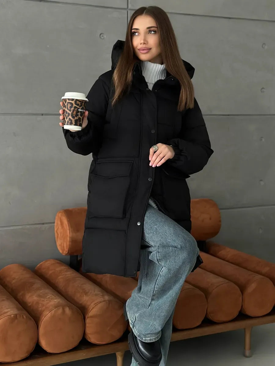 Women’s Winter Quilted Coat – Urban & Chic Style