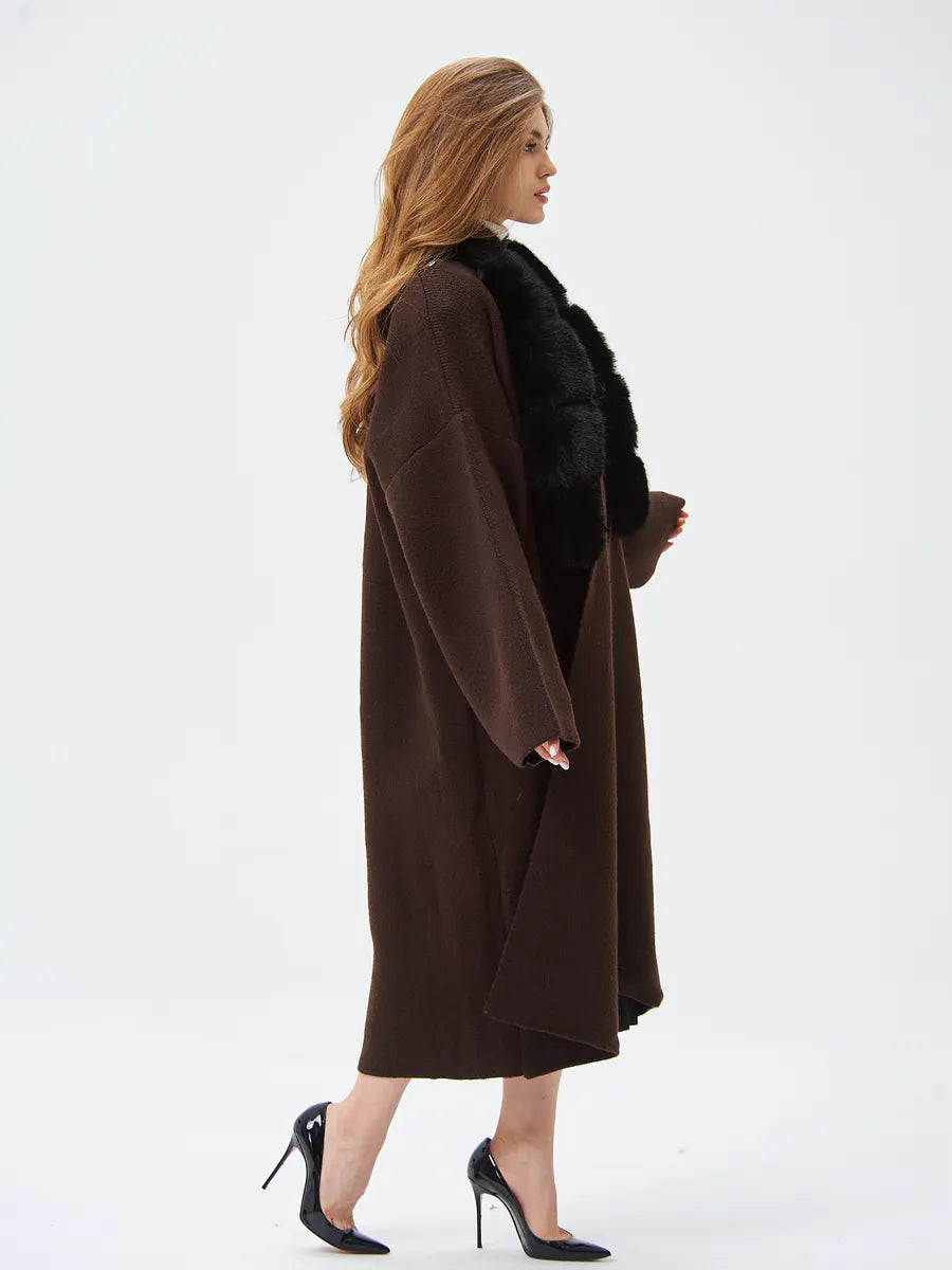 Long Warm Cardigan for Women