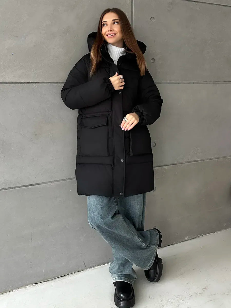 Women’s Winter Quilted Coat – Urban & Chic Style