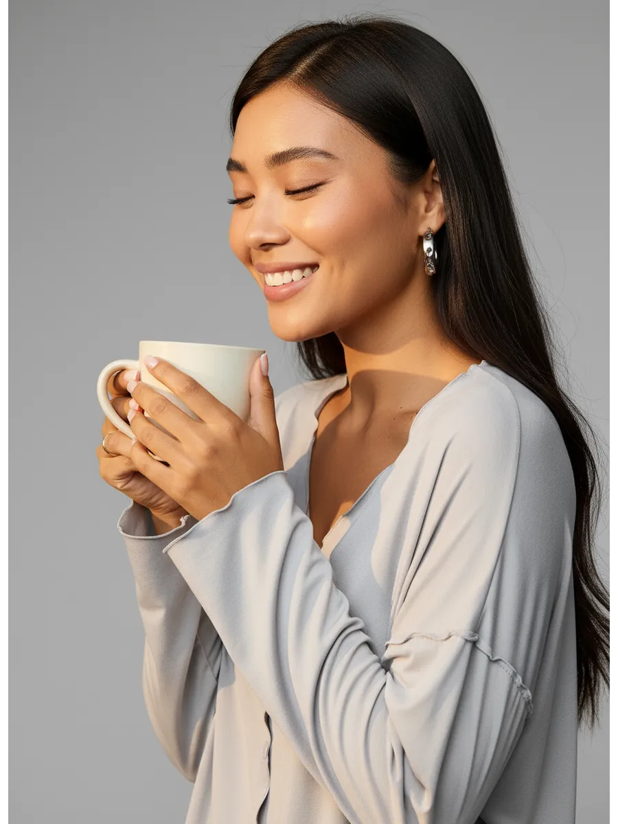 Oversized Loungewear Pajama Set with Pants for Women